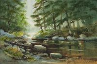 15- Au tournant du ruisseau